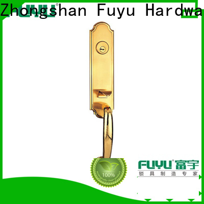 FUYU grip handle door lock supply for mall