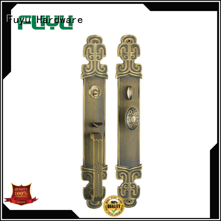 FUYU mortise brass lock material factory
