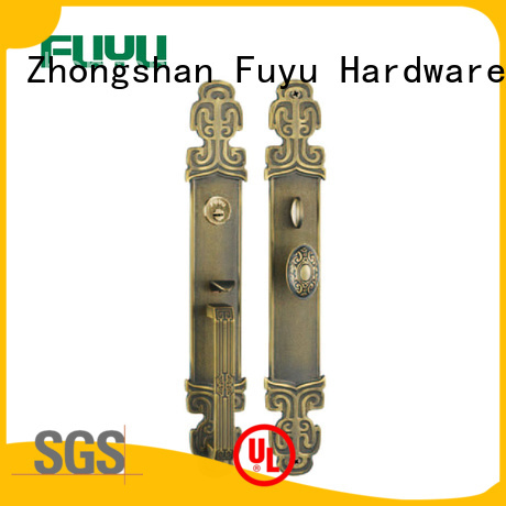 quality custom brass door lock antipanic with latch for mall