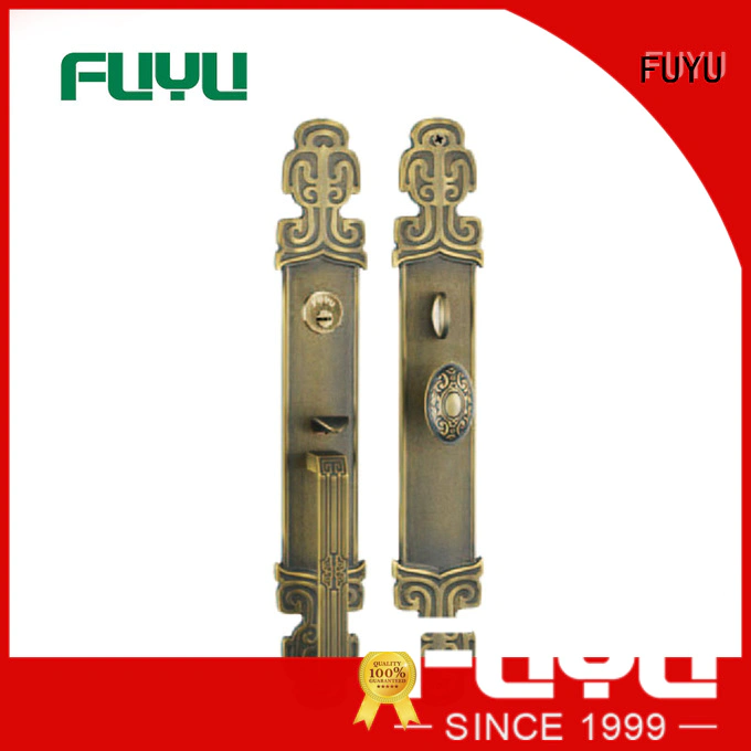 material brass mortice lock locks for shop FUYU