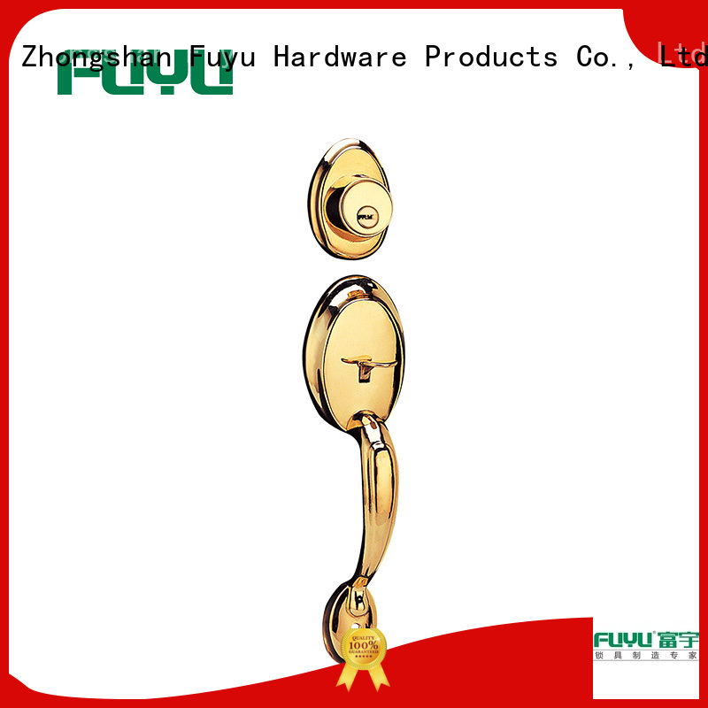 FUYU custom handle door lock manufacturer for shop