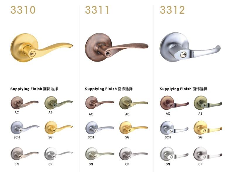 product-Zinc alloy indoor room lock with keys-FUYU-img