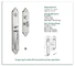 high-quality handle door lock company for residential