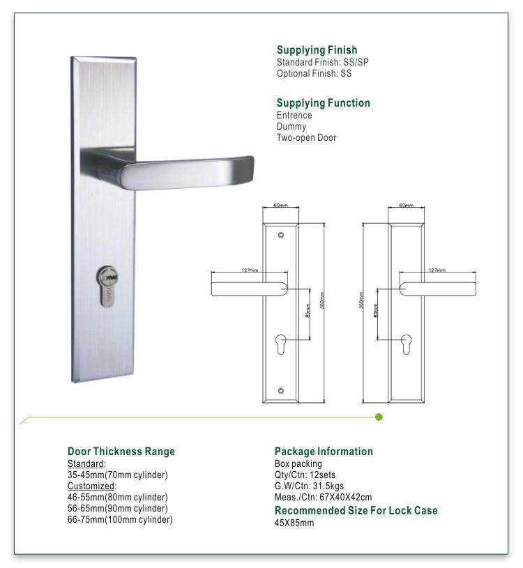FUYU security door lock stainless steel on sale for wooden door-1