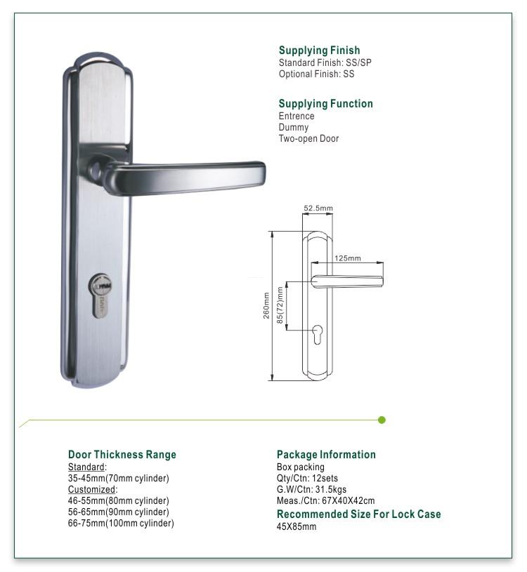 FUYU lock double outdoor fence lock for business for residential-1