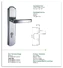 top stainless steel sliding door lock double factory for residential