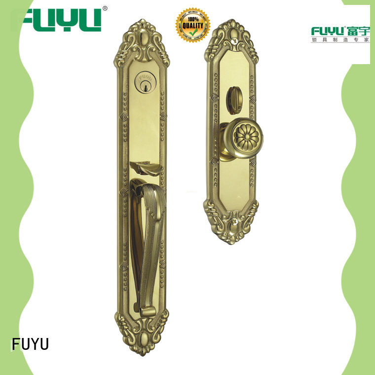 FUYU durable residential door locks with latch for shop