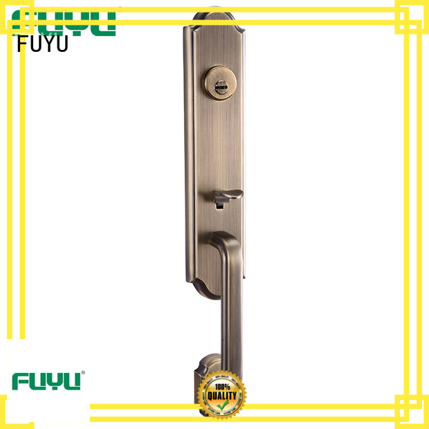 high security zinc alloy door lock for metal door material with latch for entry door