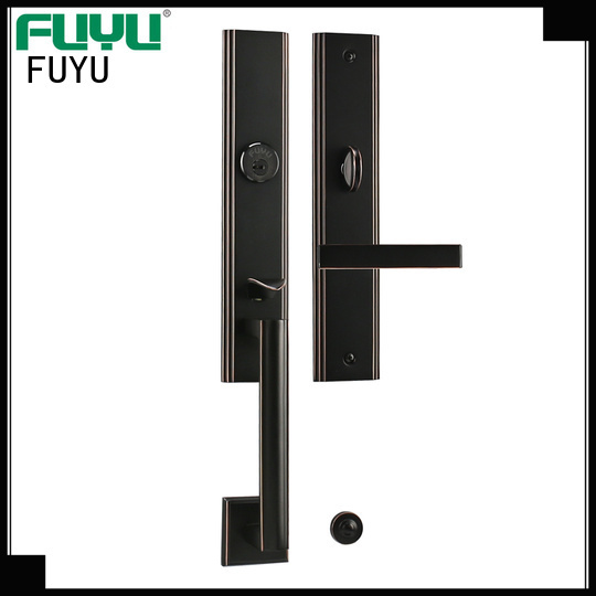 FUYU online brass mortise lock with latch for home