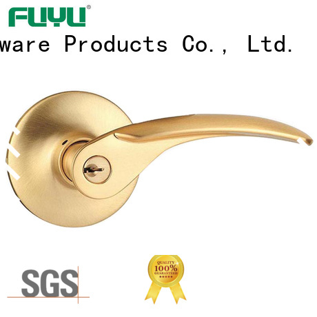 FUYU plain door lock design on sale for entry door