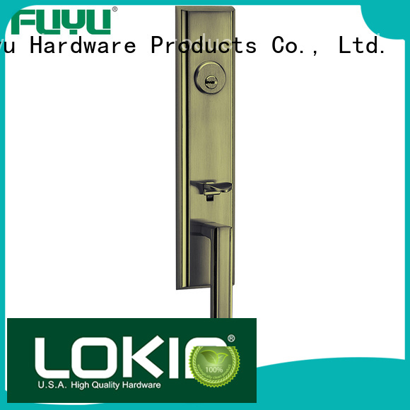 FUYU high security zinc alloy door lock for wood door meet your demands for shop