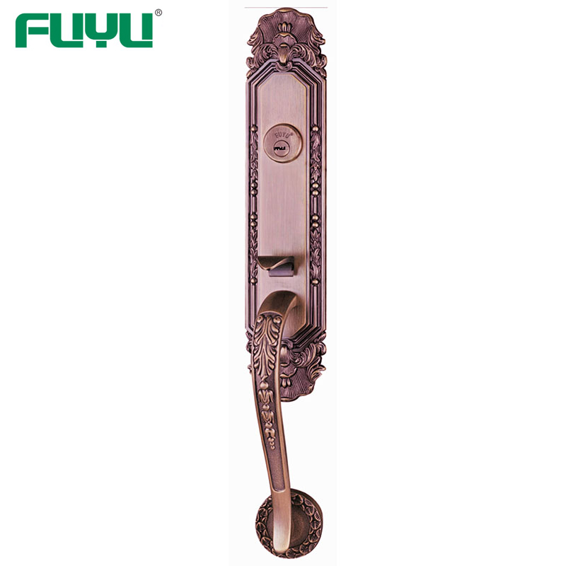 FUYU lock durable locking double doors meet your demands for entry door
