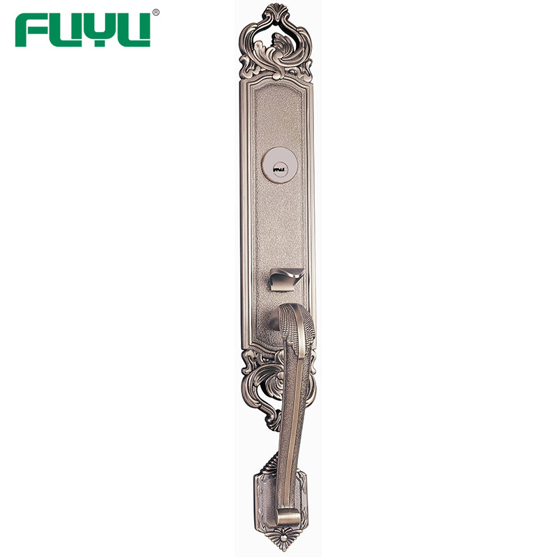 Entry Mortise Grip Handle Lock Set With Thumb Turn