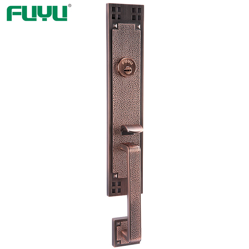product-FUYU lock-10 Year Mechanism Warranty Zinc Alloy Mortise Grip Entrance Door Lock-img