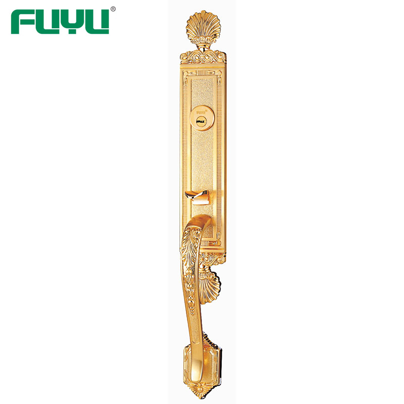 Zinc Alloy ANSI Grade 2 Grip Handleset Front Door Mortise Right Handle Locks