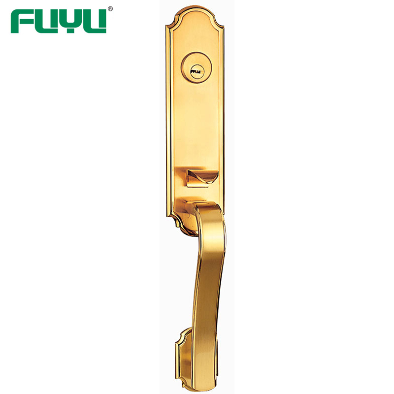 Luxury European Style/ Brass Door Lock Security Hotel Villa Door