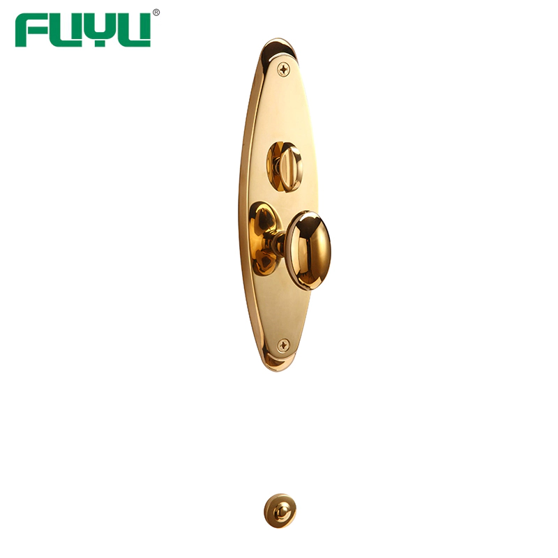 China factory new products 2019 luxury mortise brass door handle lock