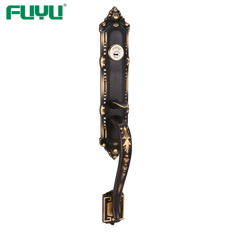 news-FUYU lock-FUYU durable brass bathroom door handles with lock plain for home-img