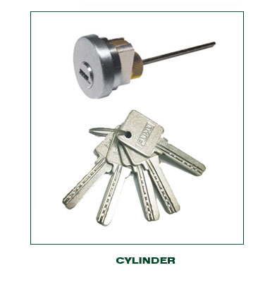 Top Security Double Side Open Cylinder Mortise Grip Handle Door Lock