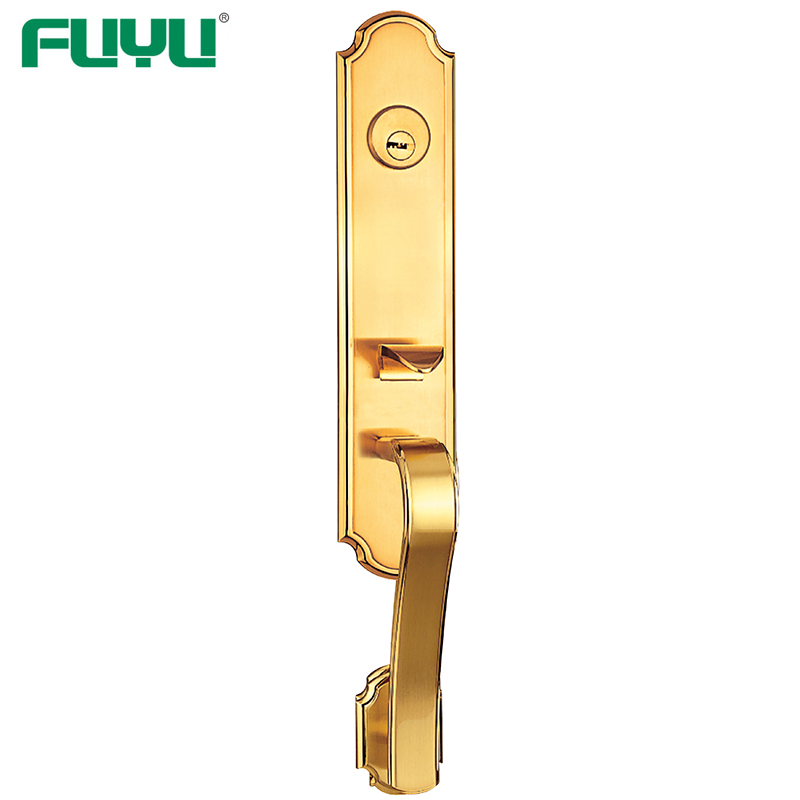 product-FUYU lock-FUYU sale zinc alloy handle door lock on sale for mall-img