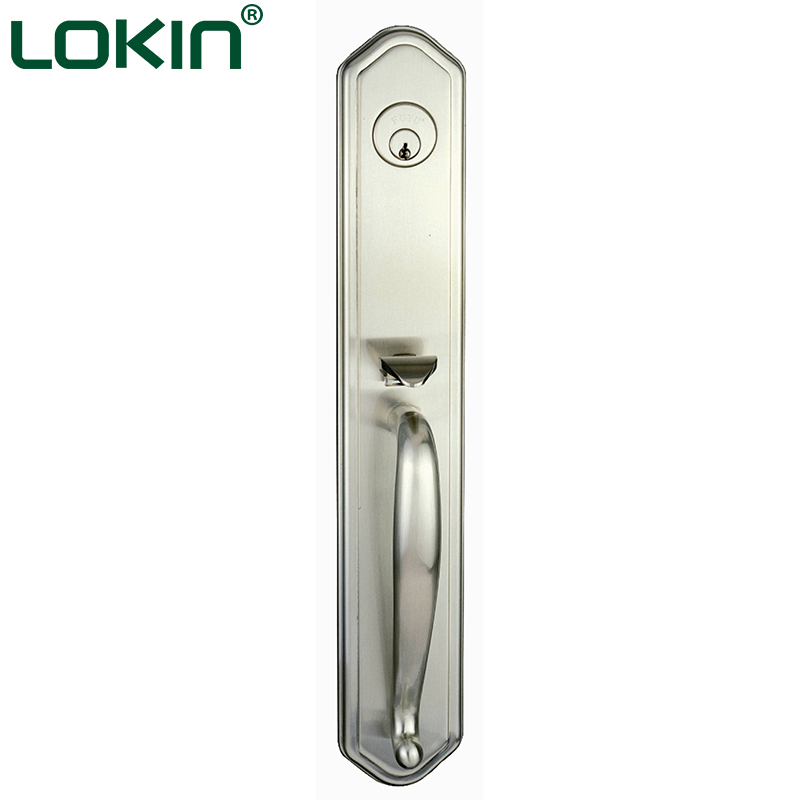 video-FUYU big zinc alloy door lock for timber door on sale for mall-FUYU lock-img-1