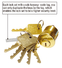 high security grip handle door lock manufacturer for shop