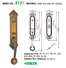 high security grip handle door lock supplier for mall