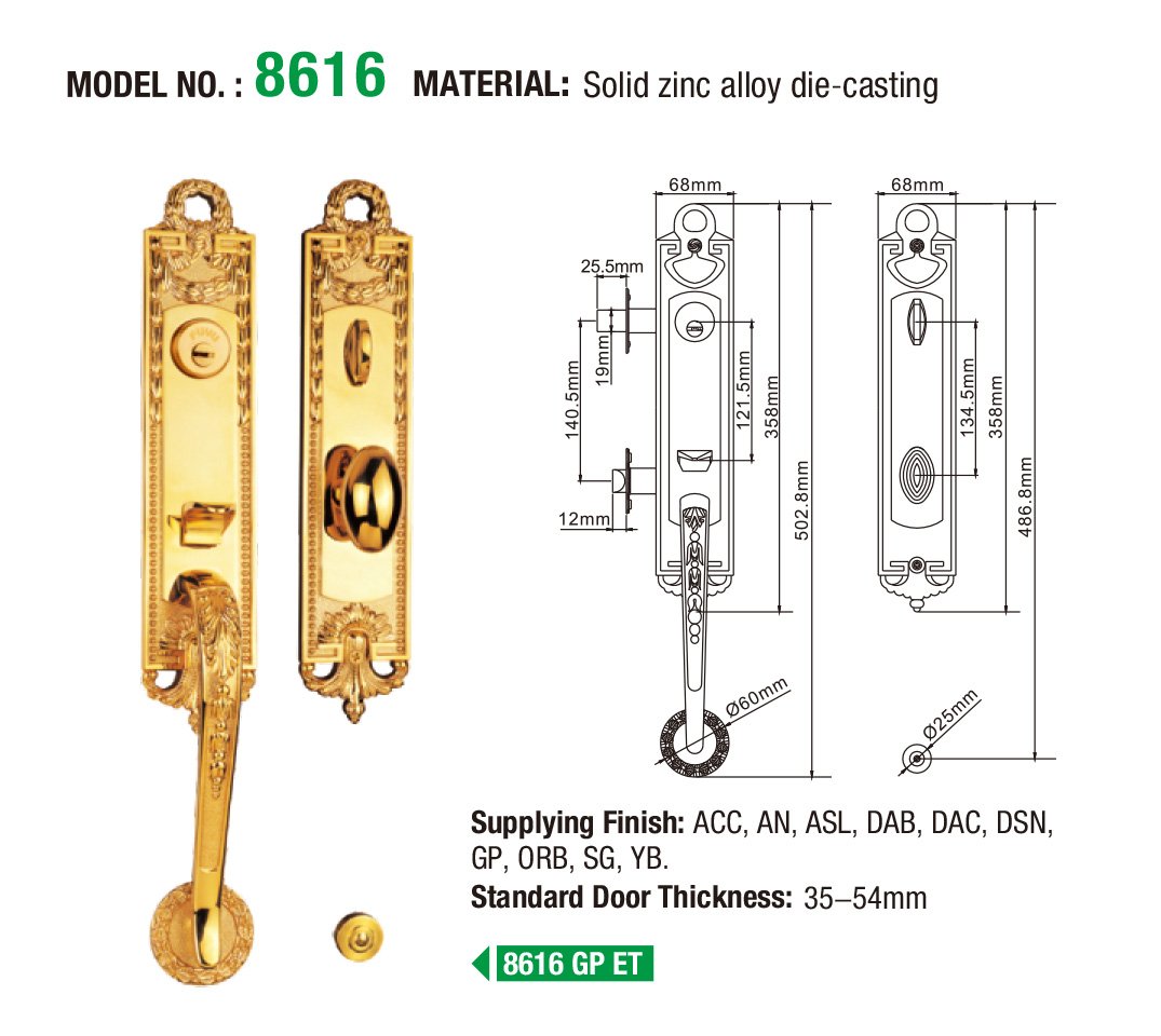 fuyu install front door lock mechanism manufacturers for indoor-6
