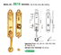 top wooden furniture locks diecasting on sale for mall