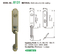 quality zinc alloy door lock for metal door year with latch for shop