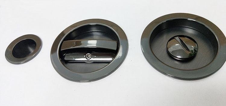 FUYU exterior sliding door handle with lock for sale for mall-1