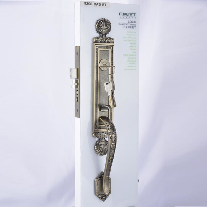 online custom zinc alloy door lock fittings meet your demands for entry door-1