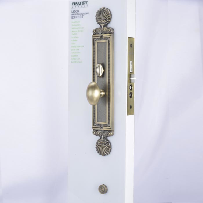 online custom zinc alloy door lock fittings meet your demands for entry door-2