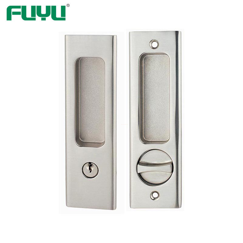 sliding door lock with key