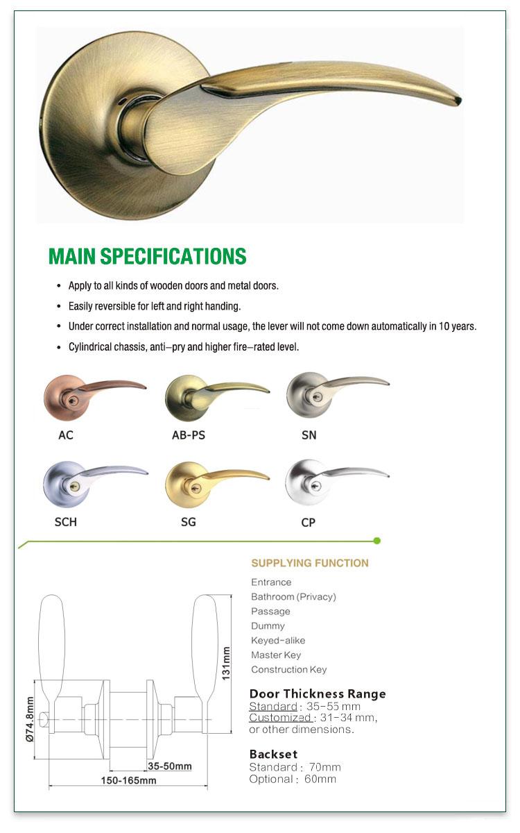high-quality commercial door lock types grip supply for entry door-1