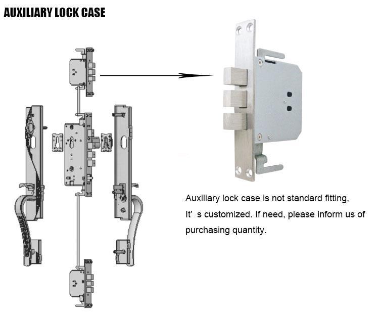 FUYU turn zinc alloy entry door lock with latch for shop
