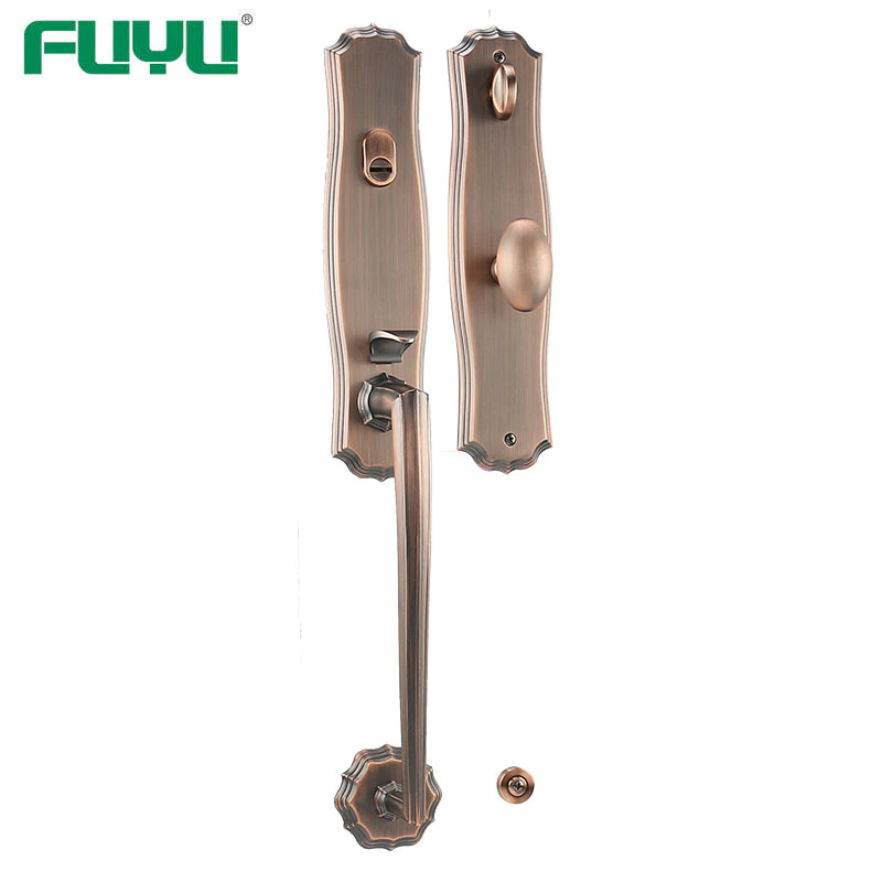 American style home entry lock set