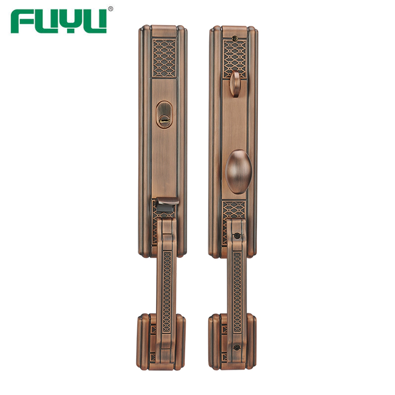 FUYU wood install front door lock manufacturers for entry door