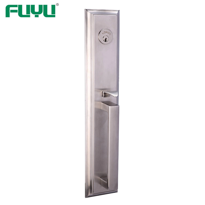 Heavy duty loft stainless steel front door lock
