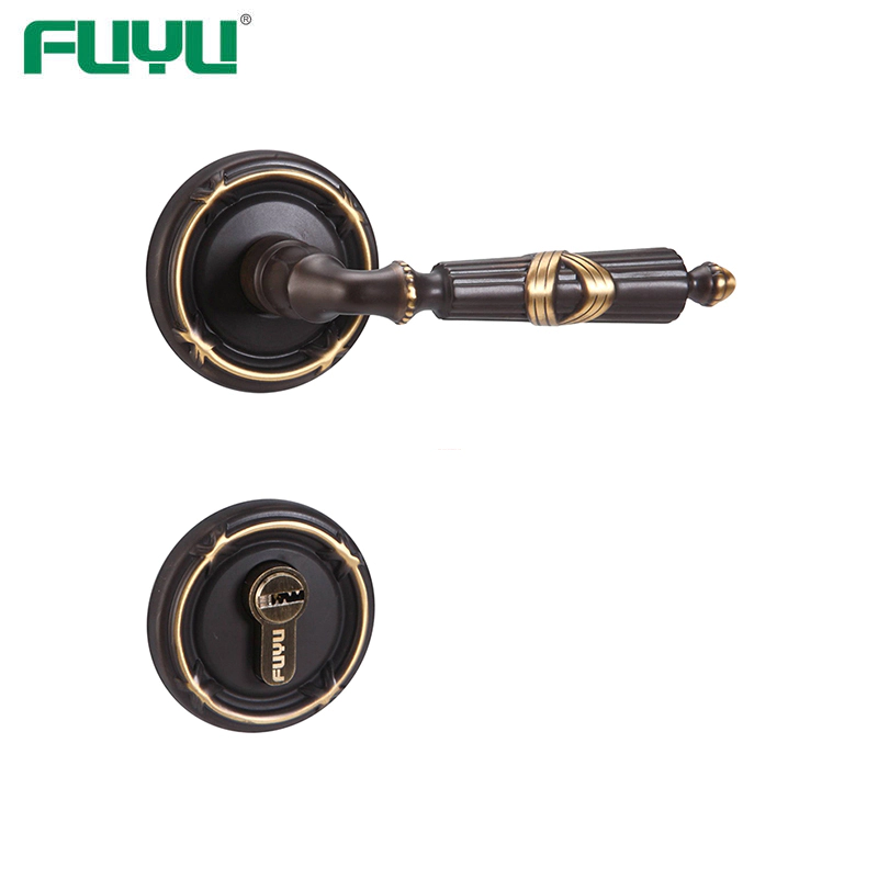 Bedroom brass handle lock