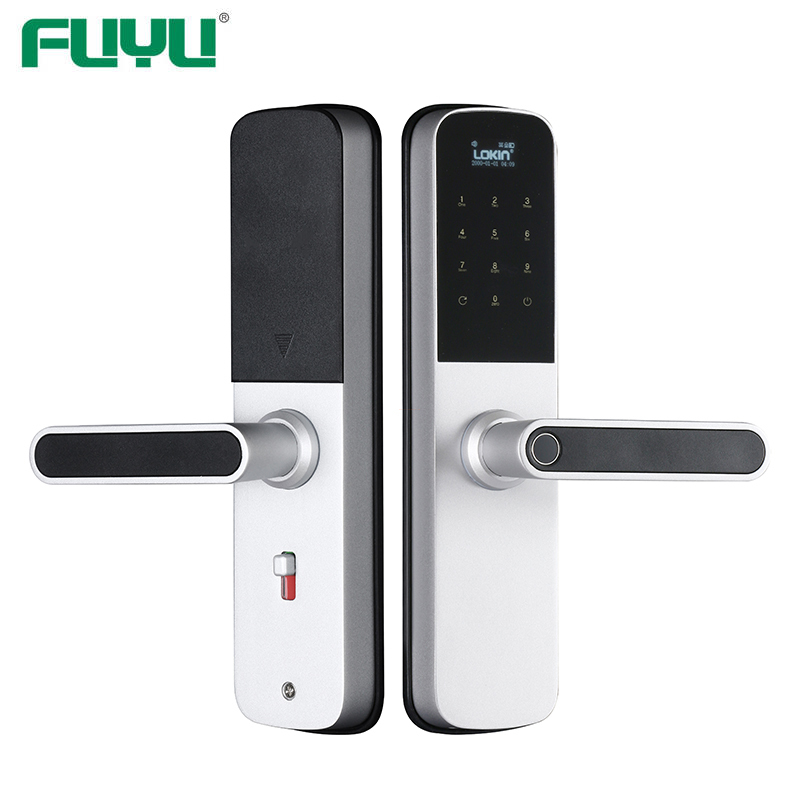Cerradura de puerta inteligente con intergred automotable WiFi y Tuya.