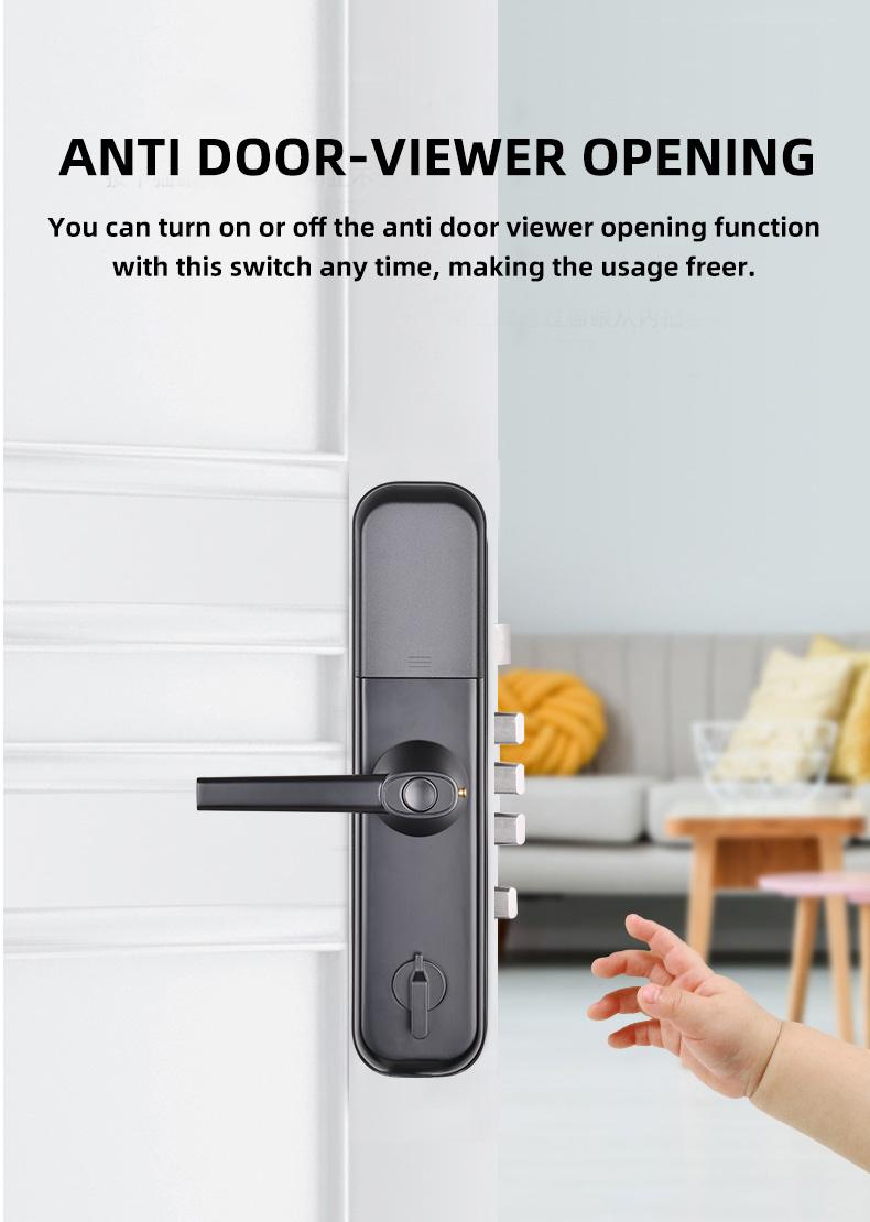 FUYU oem smart home door lock for home-6