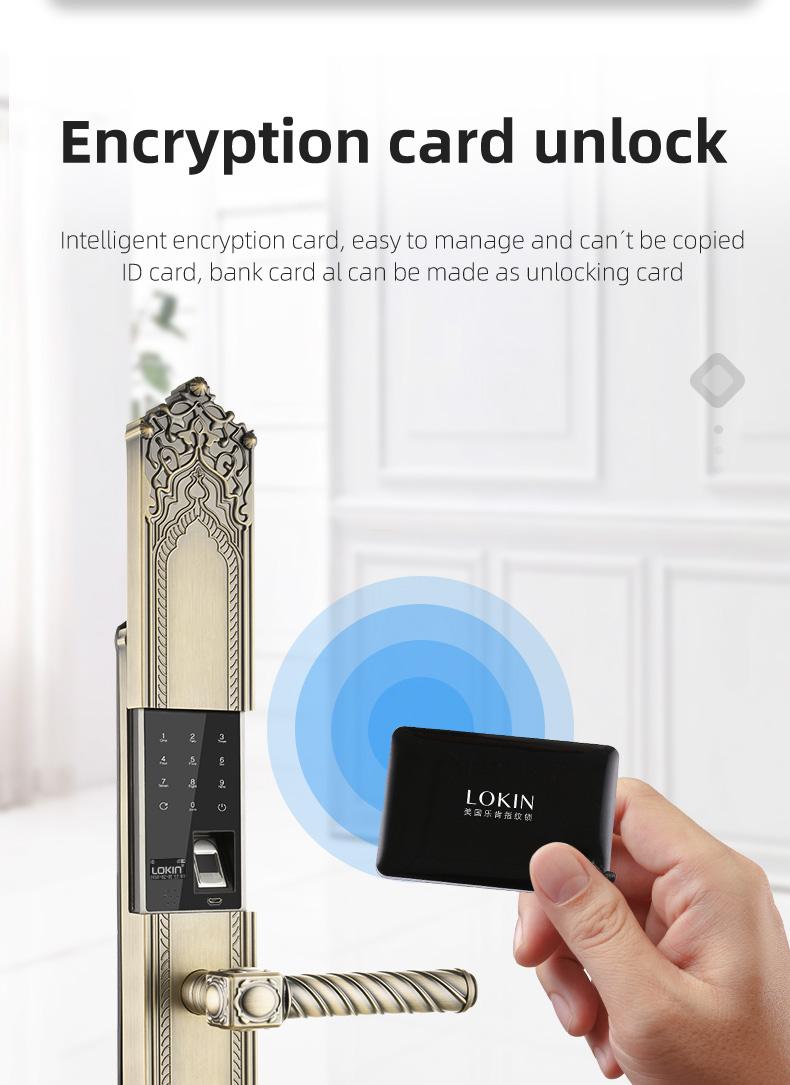 FUYU biometric door lock on sale for residential-8