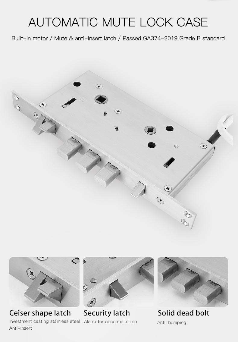 FUYU durable thumbprint door lock supply for wooden door-13