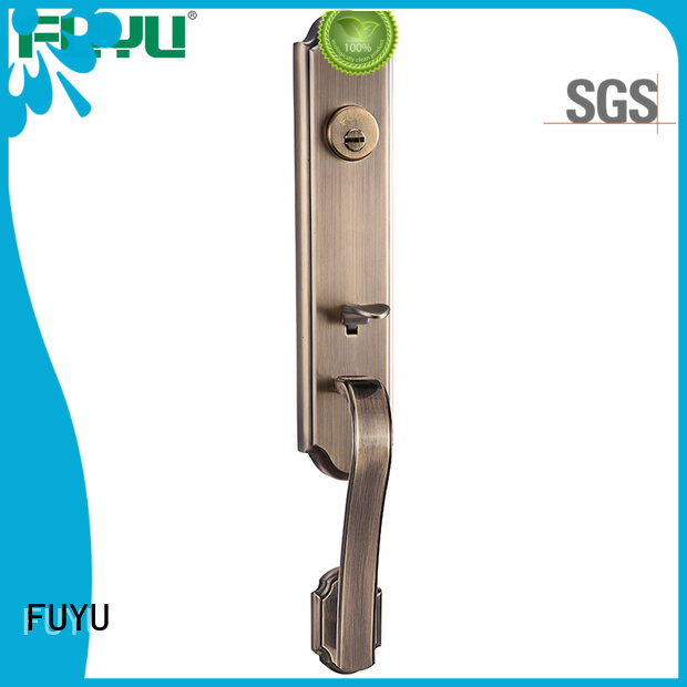 FUYU custom handle door lock supplier for entry door