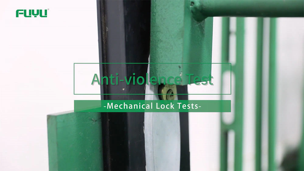 Quality test for mechanical door lock