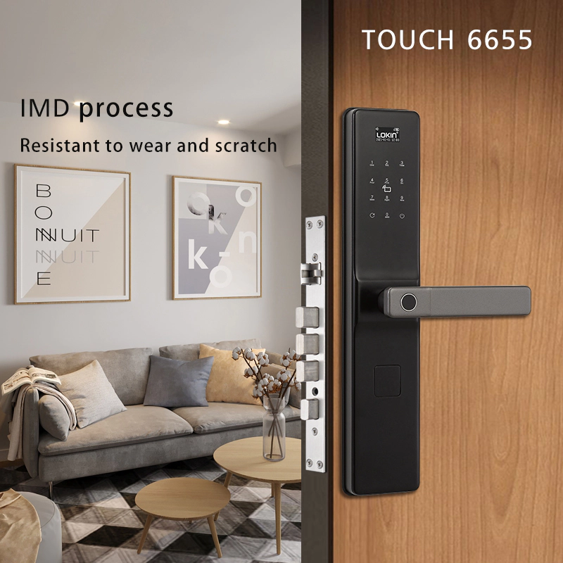 Electronic fingerprint smart door lock