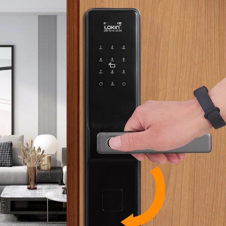 product-Electronic fingerprint smart door lock-FUYU-img-3