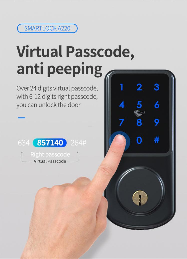 product-TTLock APP Bluetooth For Landlord of Hotel Airbnb Smart Door Lock-FUYU-img-2