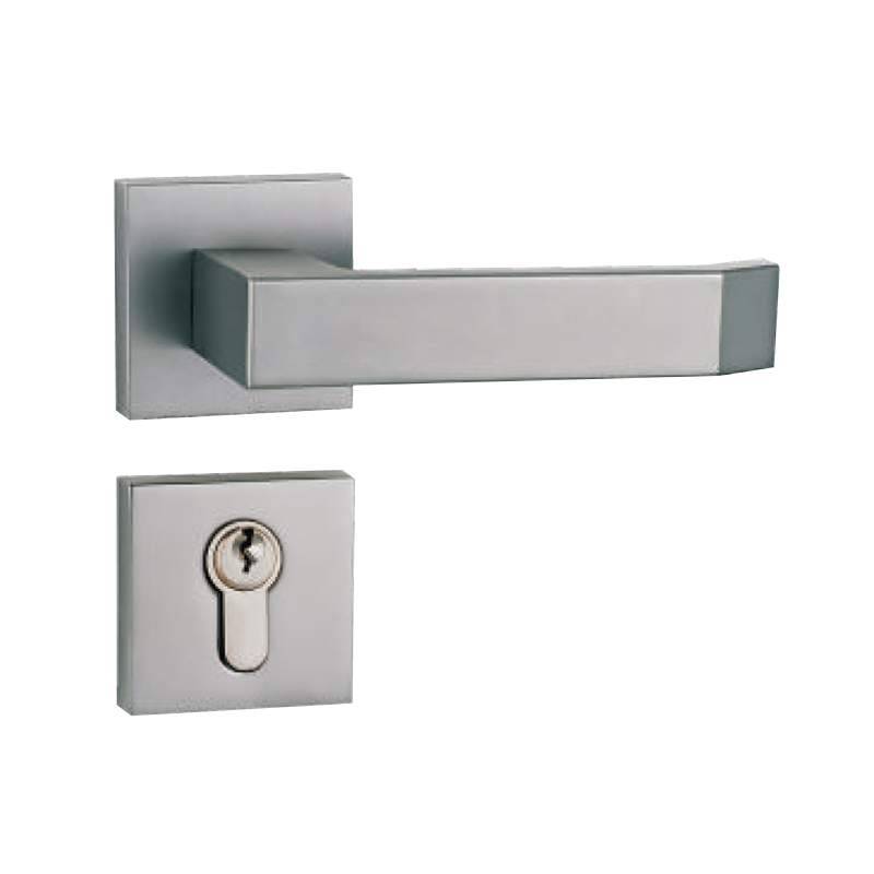 Modern Square Lever Handle Door Lock